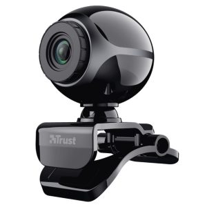 Trust Exis Webcam Black/Silver 17003 | Full HD e Microfone