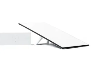 Antena Starlink Standard Kit V4 com router WiFi 6 para internet via satélite