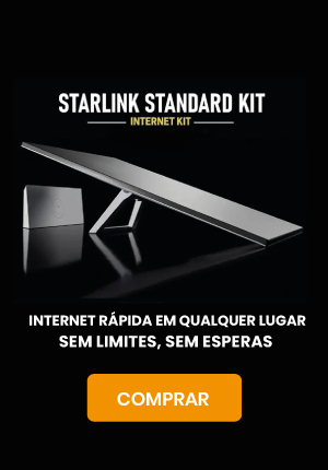 Starlink Standard Kit V4 internet satélite alta velocidade para zonas remotas