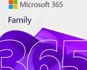 Microsoft 365 Family 1 Ano Licença Digital ESD Online até 6 Utilizadores